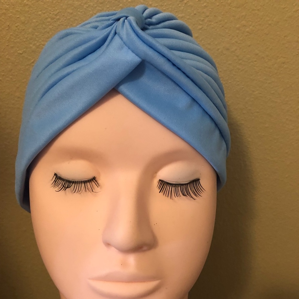 (3) Women’s Turban Hat/Head Wrap Caps OS